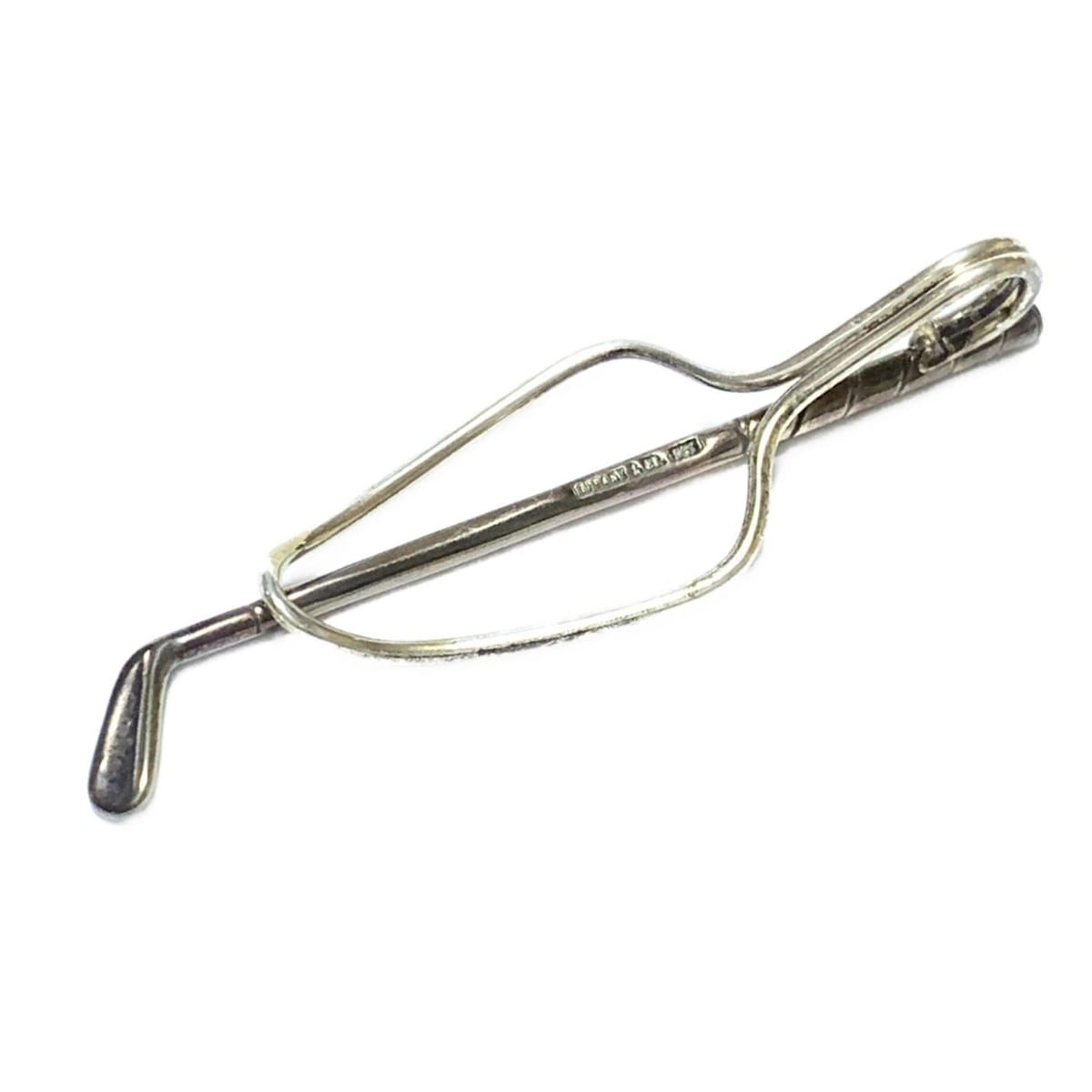 TIFFANY-Co. ティファニー ネクタイピン - シルバー ゴルフ