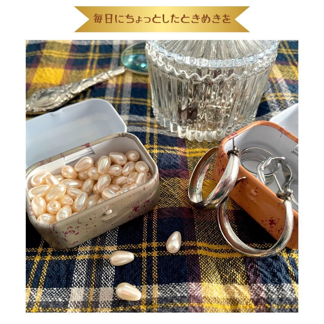 レトロ缶 スポンジケーキ柄 ブリキ缶 アメリカンレトロ雑貨 スイーツ風