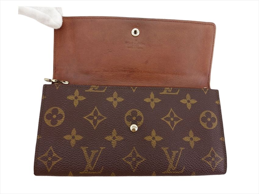 ルイ・ヴィトン LOUIS VUITTON 長財布 モノグラム 旧ポシェット