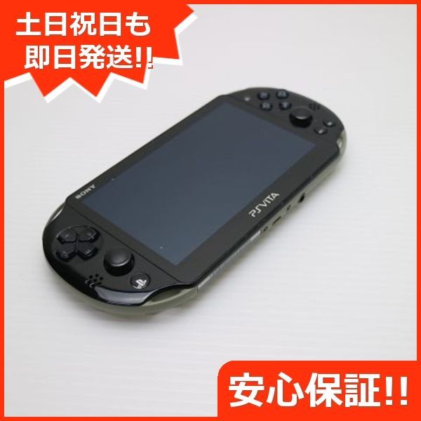 美品 PCH-2000 PS VITA カーキ/ブラック 即日発送 game SONY PlayStation 本体 土日祝発送OK 08000