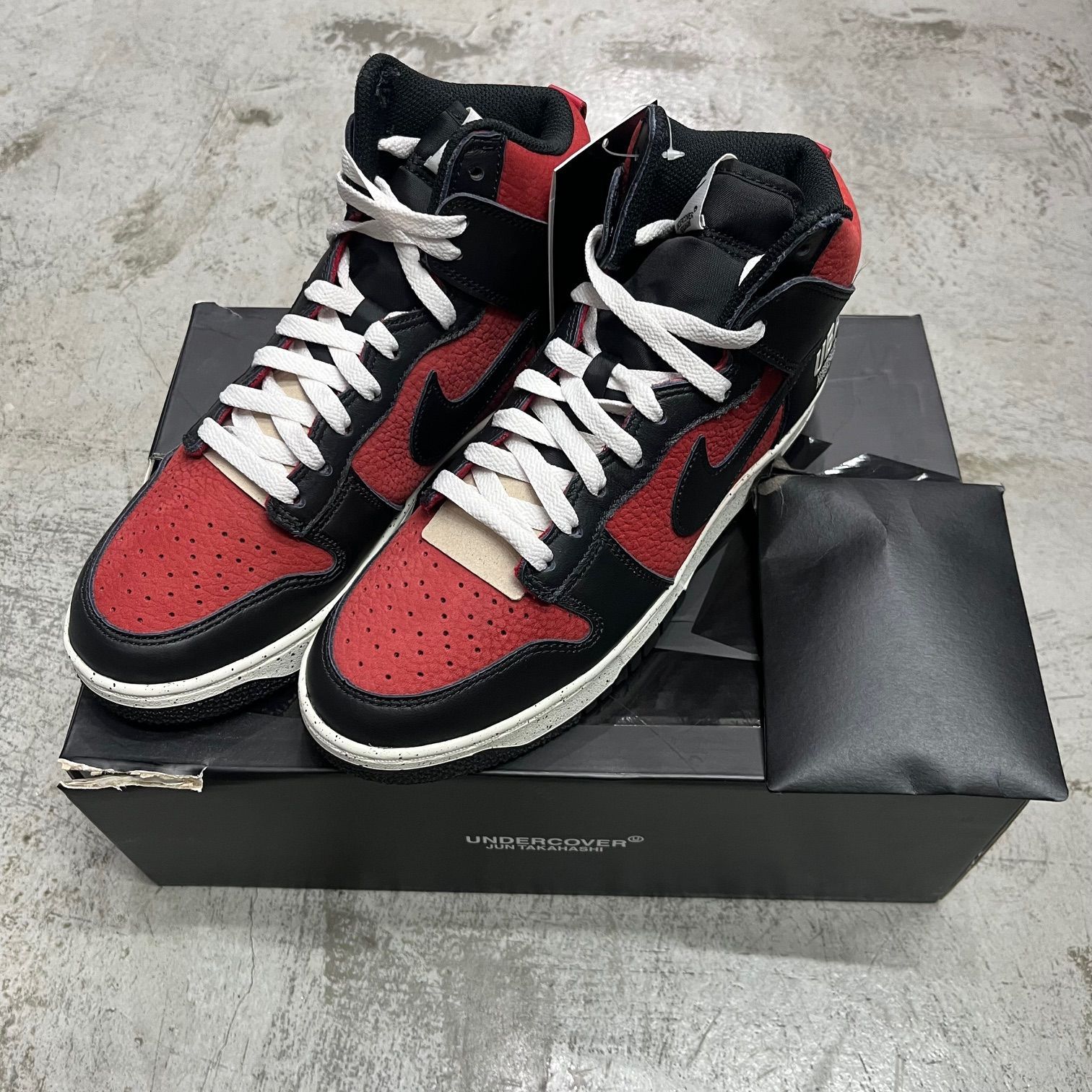 新品 国内正規 UNDERCOVER Nike Dunk High UBA コラボ ダンク 