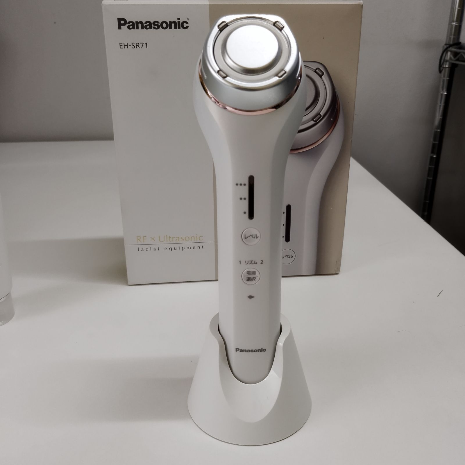 未使用・未開封　EH-SR71 Panasonic／パナソニック RF美顔器 EH-SR71 ホワイト C1669