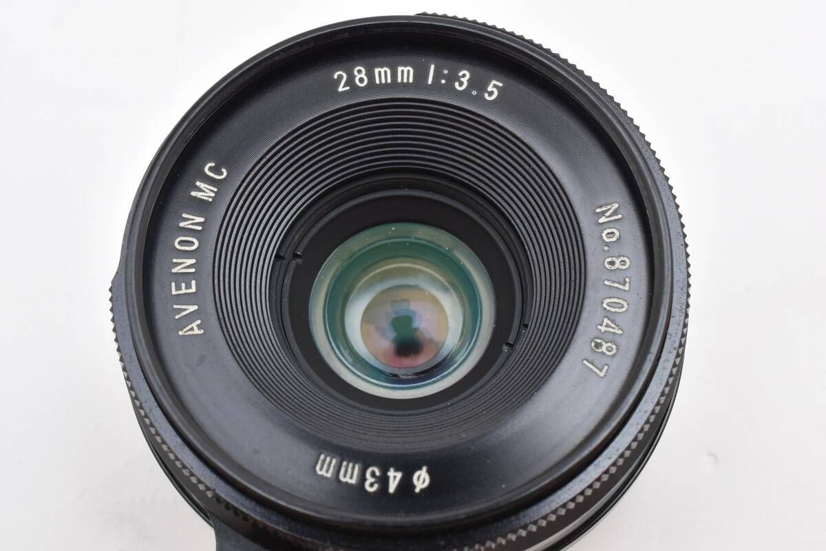 AVENON MC 28mm F3.5 ライカLマウント ♯1209 AVENON MC 28mm F3.5 ライカLマウント ♯1209 - メルカリ