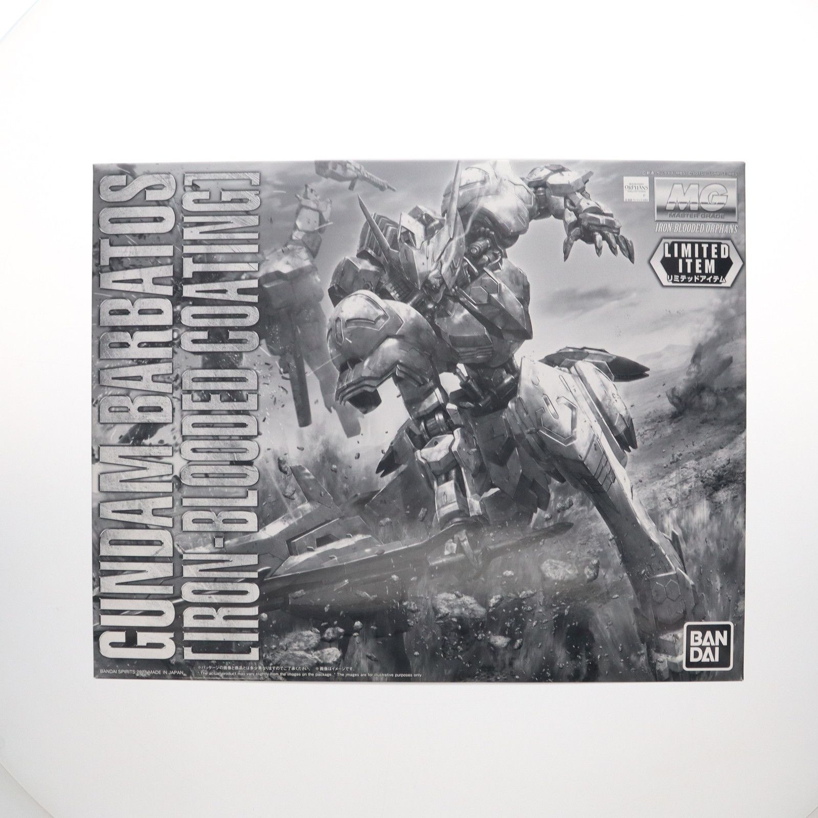 BANDAI - ガンダムベース限定 MG 1/100 ASW-G-08 ガンダムバルバトス アイアンブラッドコーティング 機動戦士ガンダム 鉄血のオルフェンズ プラモデル(5061640) バンダイスピリッツ MGSD ガンダムベース限定 ガンダムバルバトス [アイアンブラッド