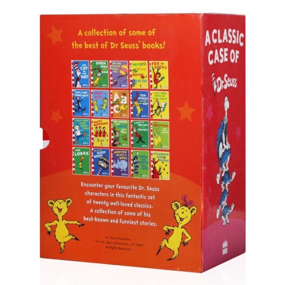 Dr. Seuss 絵本セット 20冊 A Classic Case of Dr. Seuss 20冊 洋書 キッズ絵本 子供英語