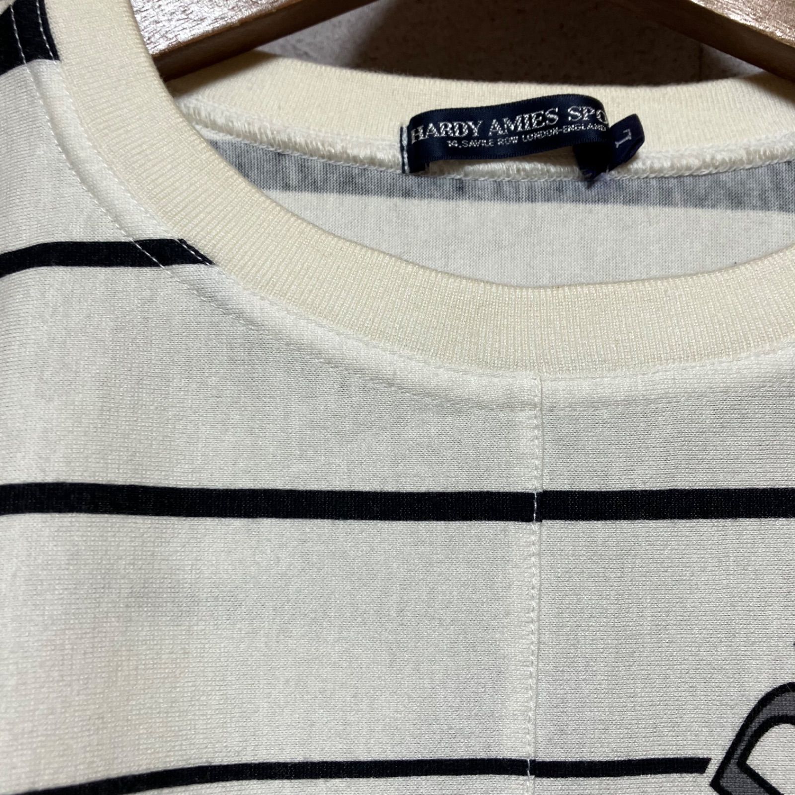 HARDY AMIES SPORT ハーディエイミス プリント Tシャツ 半袖