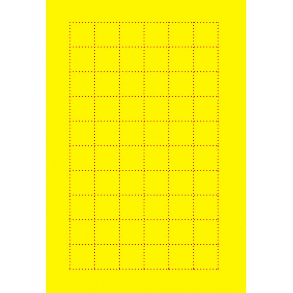 （まとめ買い）ササガワ POP用紙 黄ポスター 小 無地 100枚入 11-1060 【×3セット】