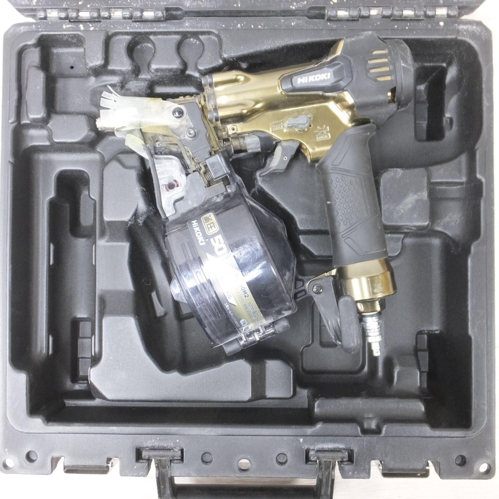 送料無料] ◇ハイコーキ HiKOKI 高圧 ロール 釘打機 50mm NV50H2