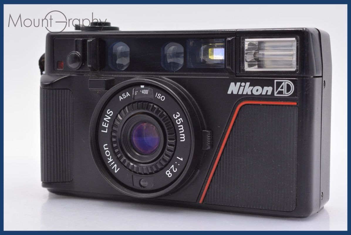 【動作確認済】 Nikon L35 AD F1205-208-9v p 動作品/実写確認済み】ニコン Nikon L35 AD / 35mm F2.8 Nikon ニコン