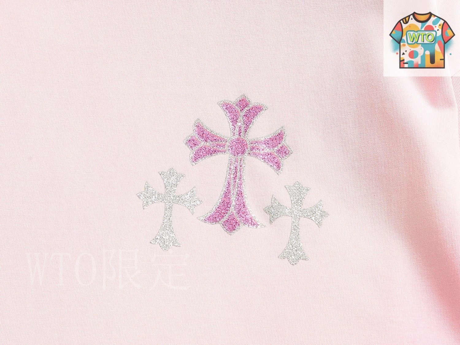 今日WTO】Chrome Hearts クロムハーツ クロスピンクスパークル T