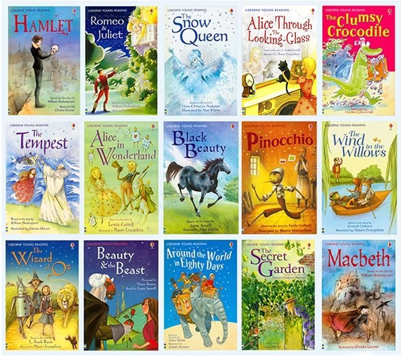 The usborne reading collection 英語絵本40冊 - メルカリ