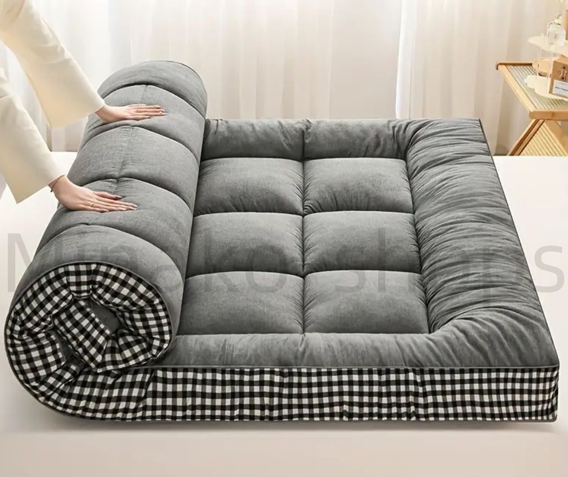 ?♥ 布団マットレス 布団 120×200 ソファー 2人掛け ソファーの上に敷くマット ソファーベッド ロールアップマットレス ベッド
