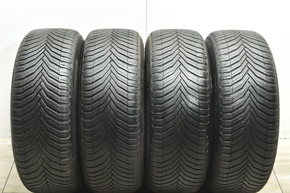 【人気デザイン】BBS ジャーマニー SR 17in 8J +30 PCD120 2023年製 ミシュラン クロスクライメート2 225/55R17 BMW F10 5シリーズ 