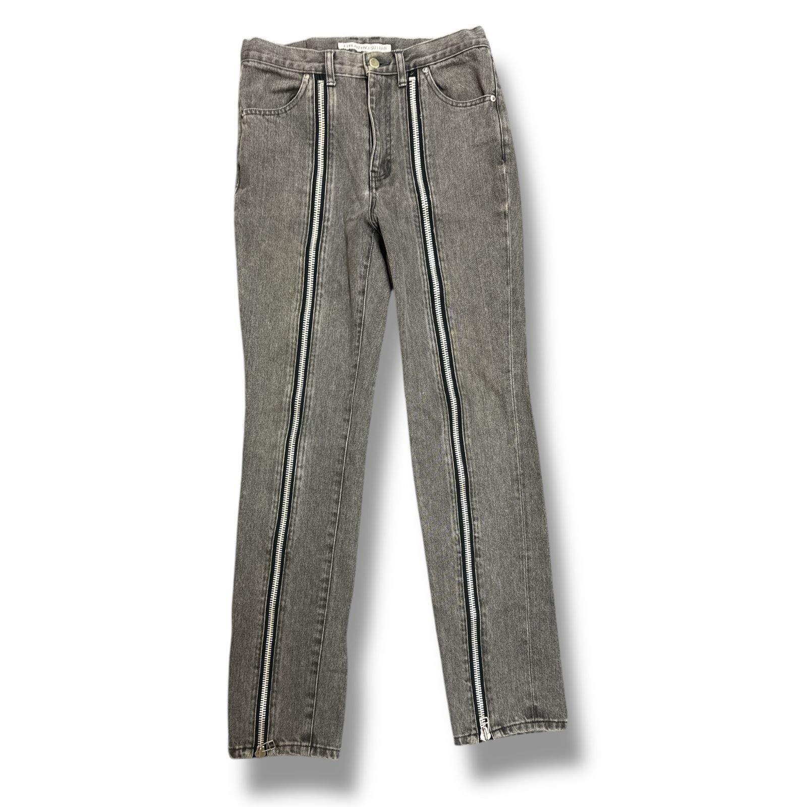 JOHNLAWRENCESULLIVAN フロントジップデニムパンツ john lawrence