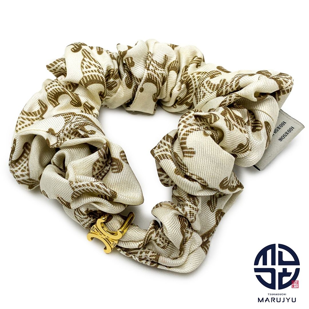 CELINE セリーヌ シュシュ トリオンフ CELINE セリーヌ トリオンフ