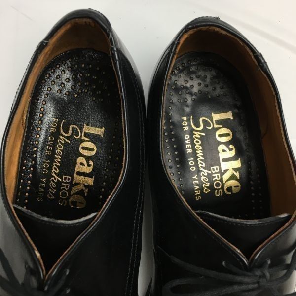 試着交換OK！Loake/ローク イングランド製 Vintage プレーントゥ 