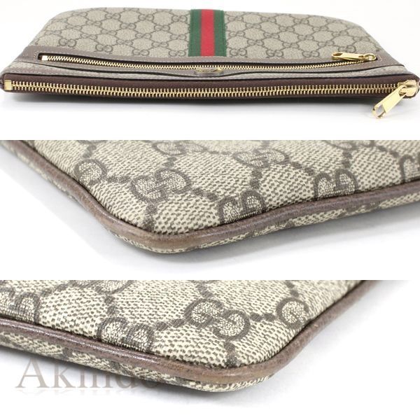 グッチ クラッチバッグ GGスプリーム オフィディア ポーチ メンズ レディース 517551 GUCCI