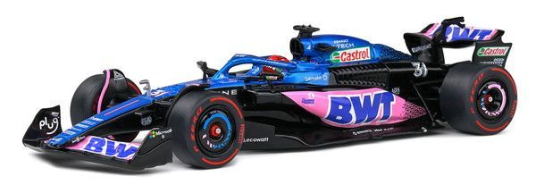 新品 SOLIDO 1/43 アルピーヌ A523 E.オコン モナコGP 2023 完成品ダイキャストミニカー S4317701 [佐川急便]