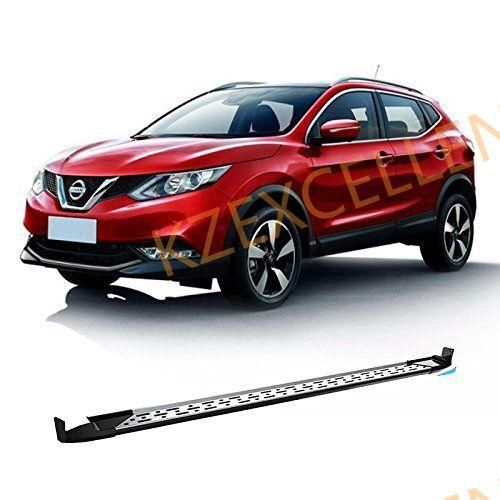 日産のすべての新しいQashqai20162017ランニングボードドアサイドステップナーフバー