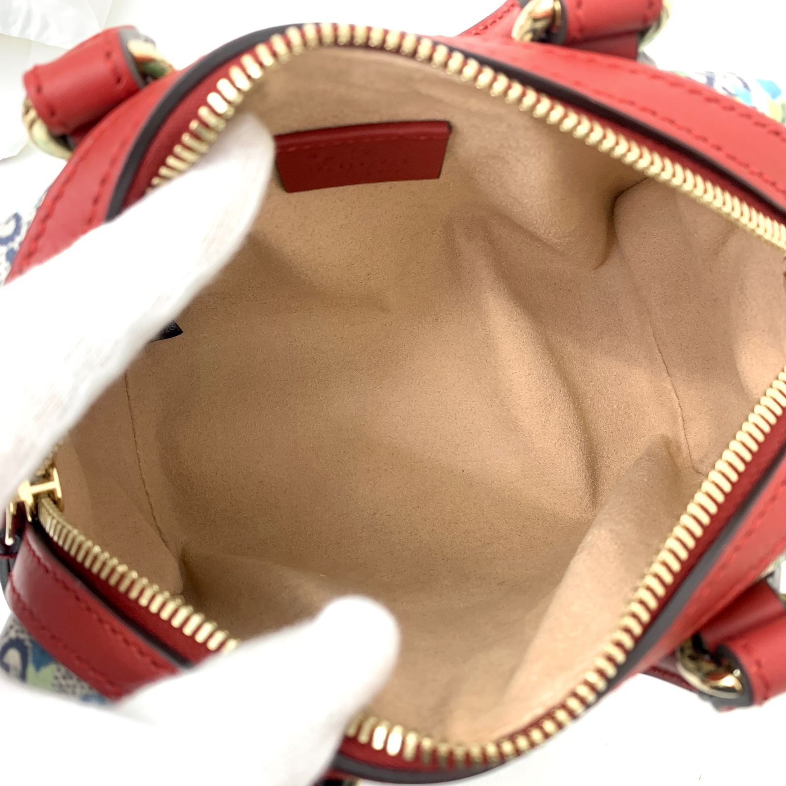 未使用 GUCCI グッチ GGブルームス 2Wayミニショルダー バッグ
