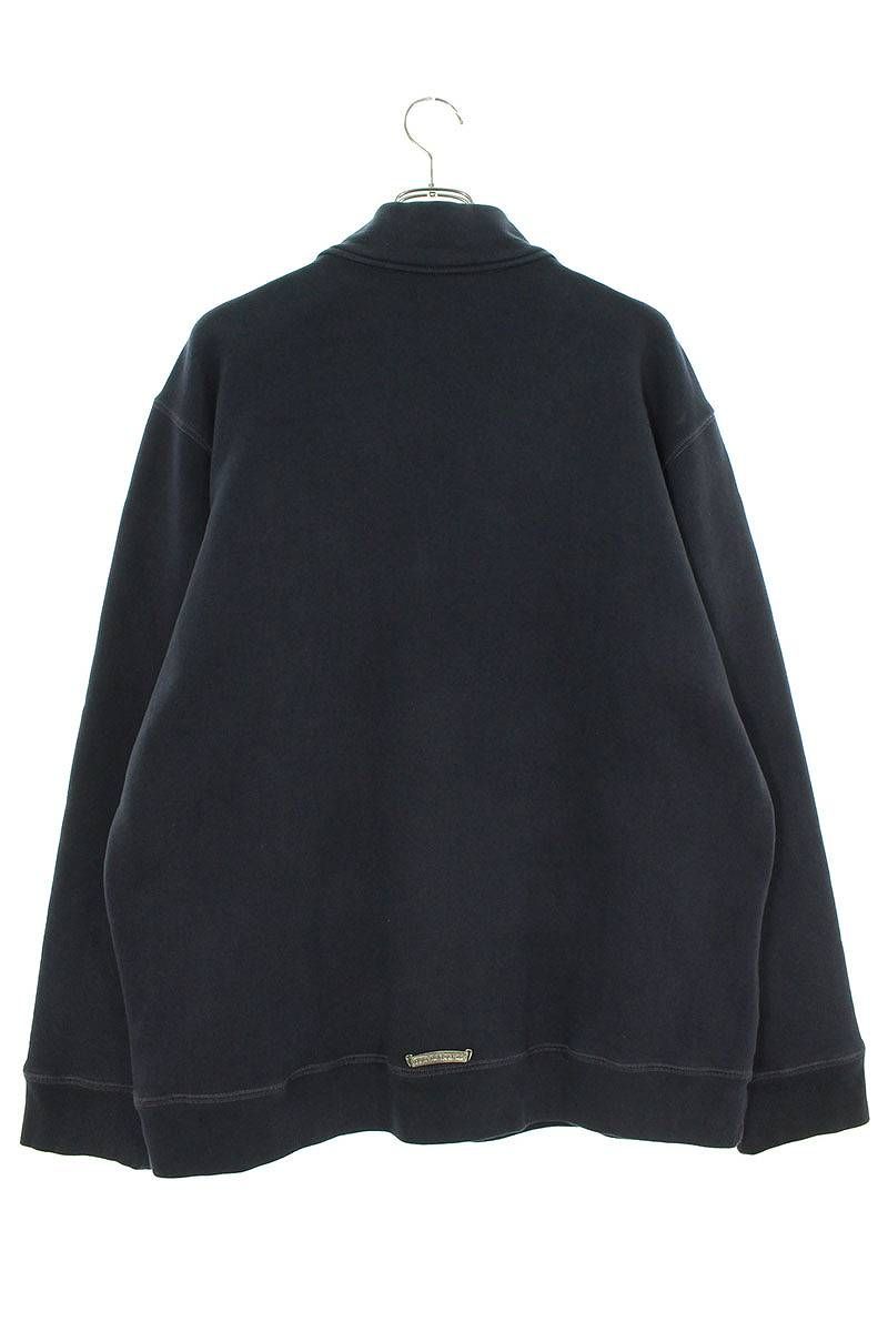 クロムハーツ GRP Y NOT SWTSHIRT GYN U PAPER JAM 1/2 ZP PLVR クロス