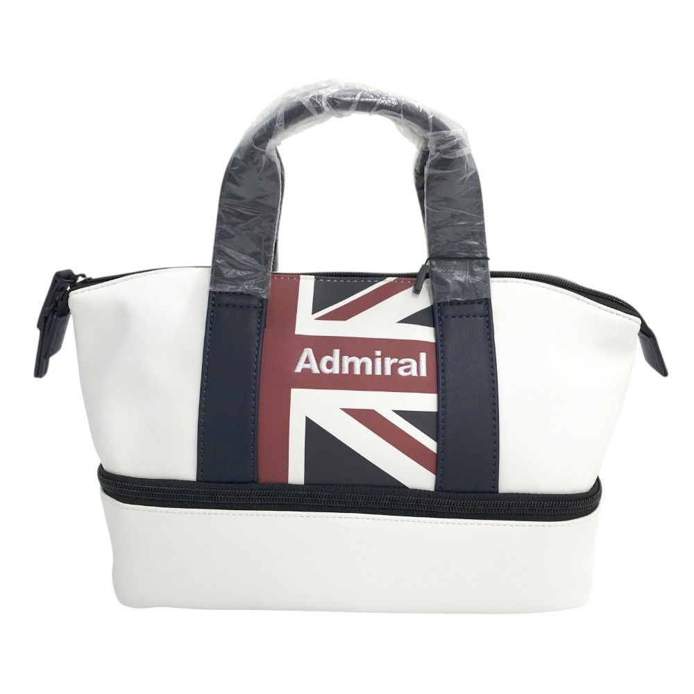 AND PER SE アンパスィ ボストンバッグ ホワイト系 [240101357528