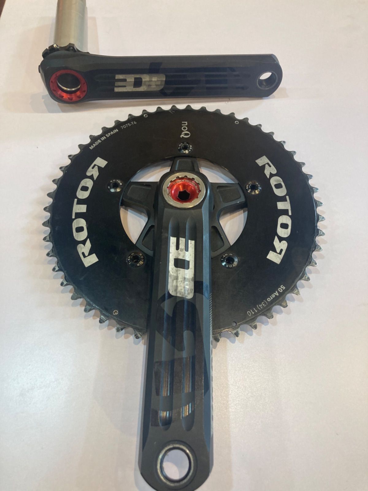 ROTOR Aeroクランクセット 50/34 167.5mm - メルカリ