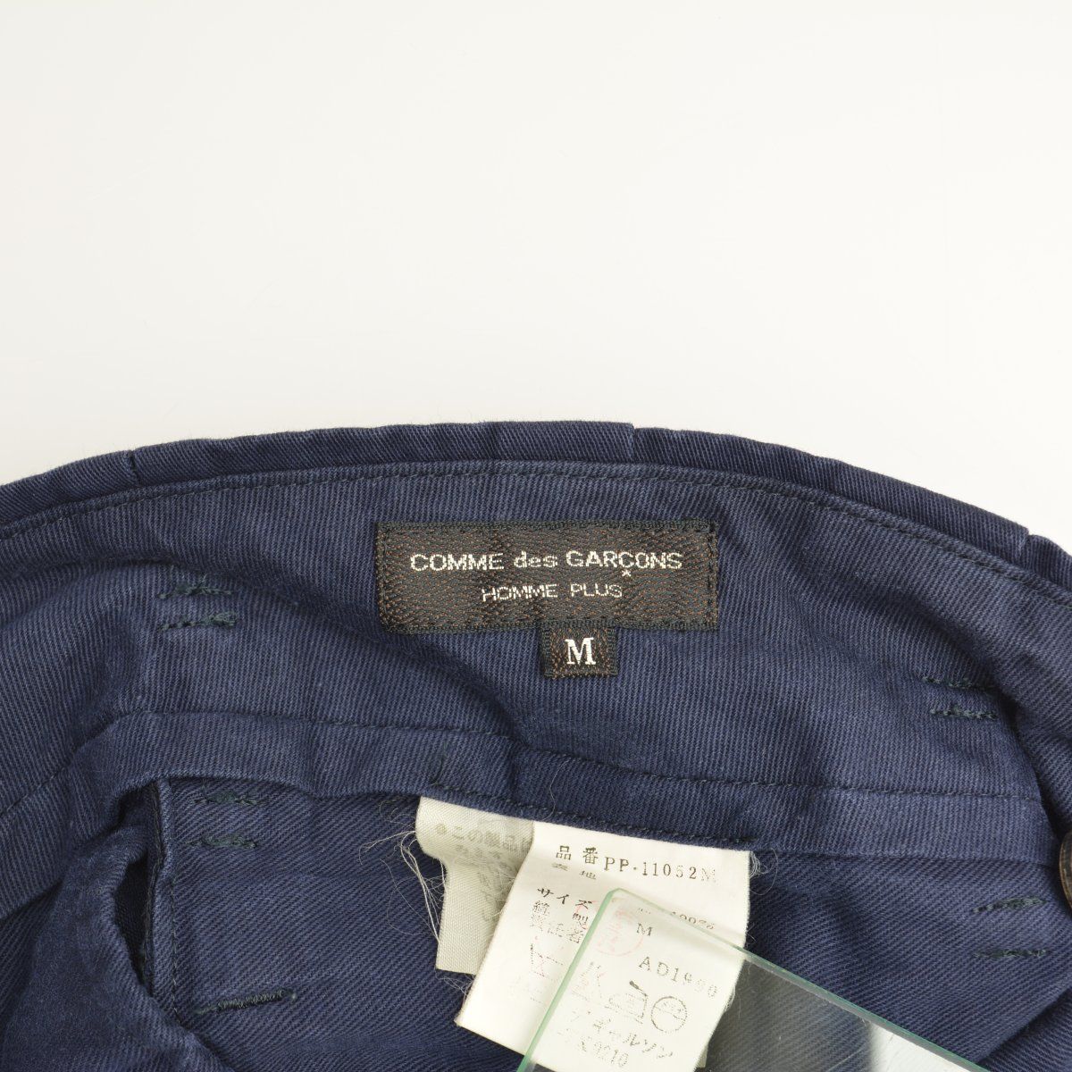 COMMEdesGARCONSHOMMEPLUS】AD1990 PP-11052 2タックチノコットン  