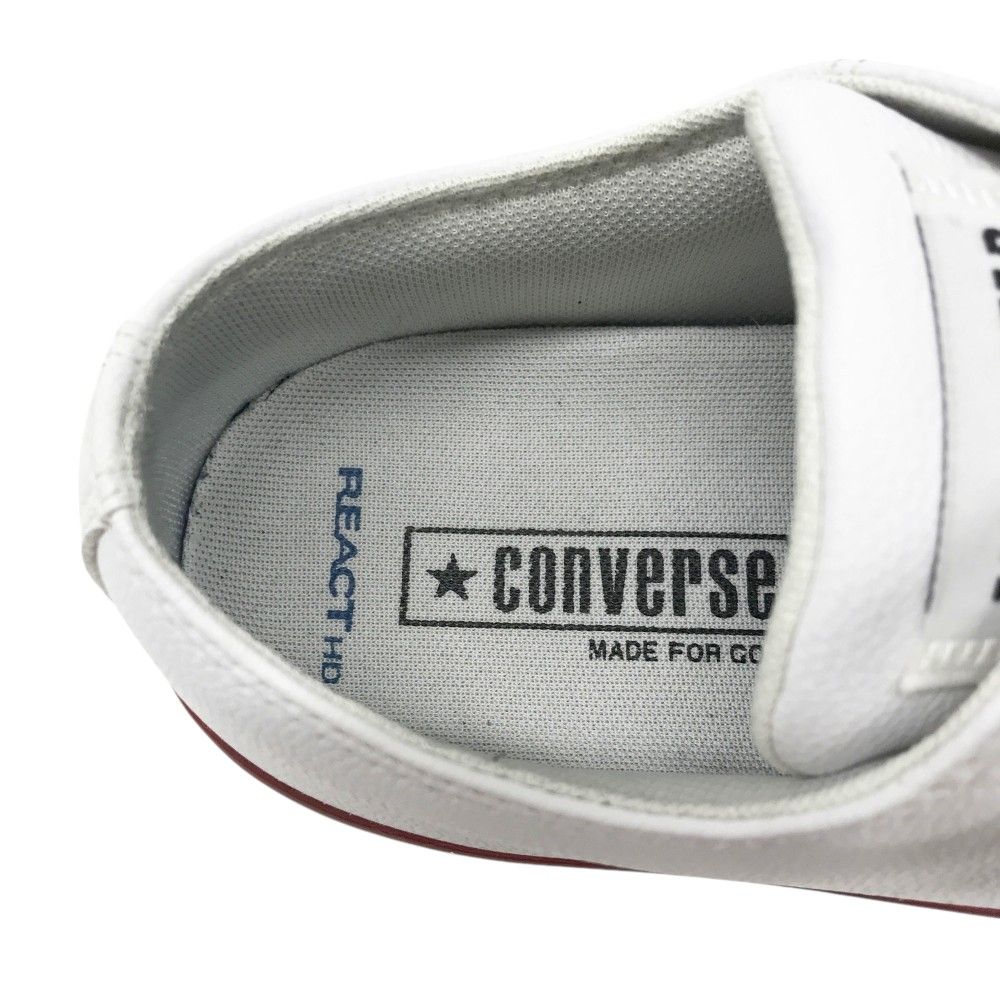 CONVERSE コンバース 33500040 ALL STAR GF OX スパイクレスゴルフシューズ  ホワイト系 25cm [240101472810] ゴルフウェア メンズ ストスト CONVERSE コンバース 33500040 ALL STAR GF OX スパイクレス