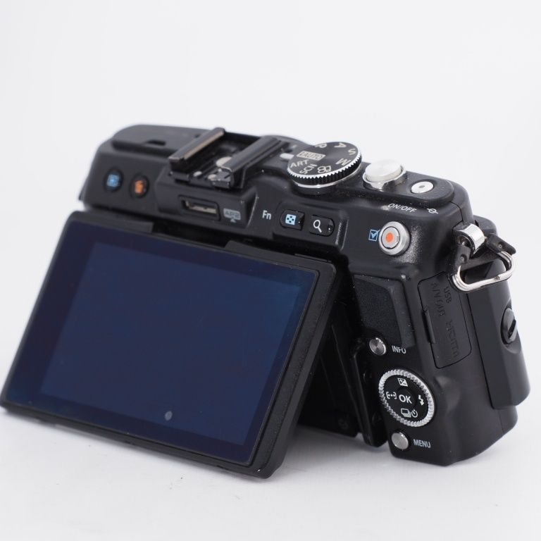 オリンパス OLYMPUS E-PL5 ブラックボディ 14-42ｍｍ EZ 黒 レンズセット ミラーレス一眼 中古 カメラ オリンパス OLYMPUS E-PL5 ボディ ブラック 付属品あり #289c OLYMPUS