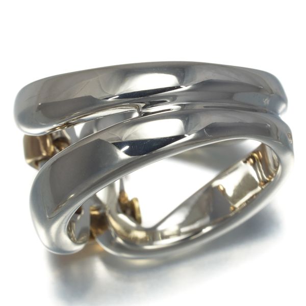 エルメス リング ヒストリー 51号 シルバー 925/K18YG #167789 - メルカリ 