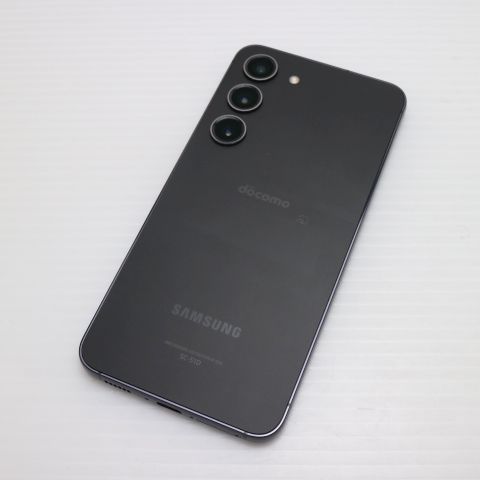 スマートフォン本体 Samsung Galaxy S23 Black SC-51D docomo Galaxy S23 SC-51Dがドコモ公式通販で発売。税込136,620円