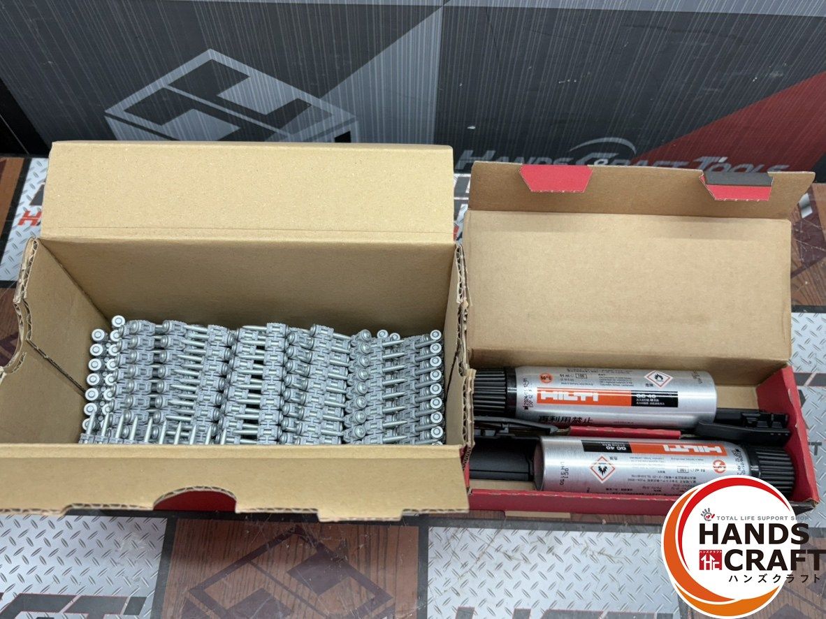 〇 HILTI ヒルティ GC40 ガス缶 ガスピンセット ハンズクラフト佐賀