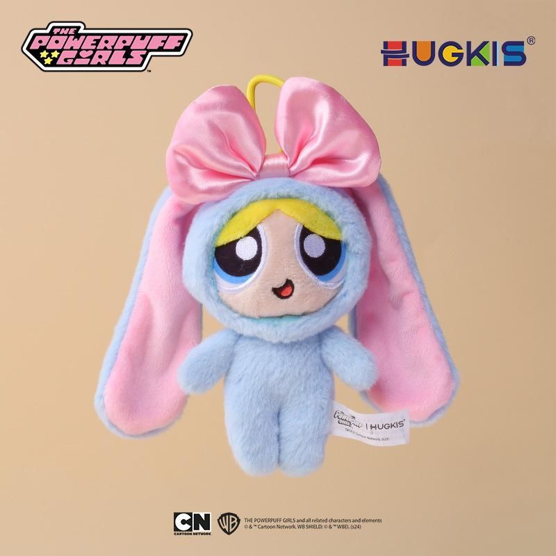 新品 パワーパフガールズ ぬいぐるみ パワパフ キーホルダー
