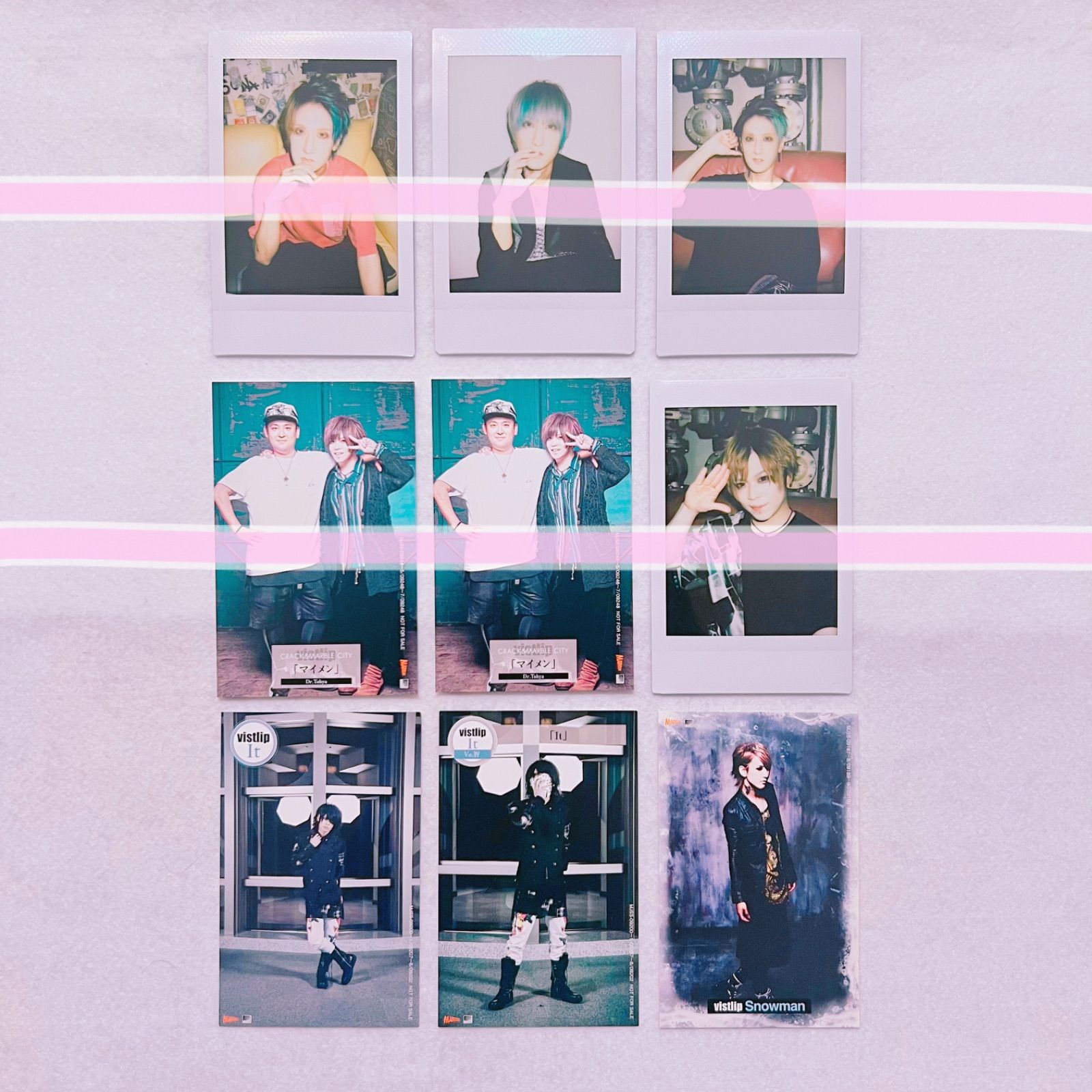 サイン入り有vistlip 智 チェキセットレア vistlip チェキ CD セット販売