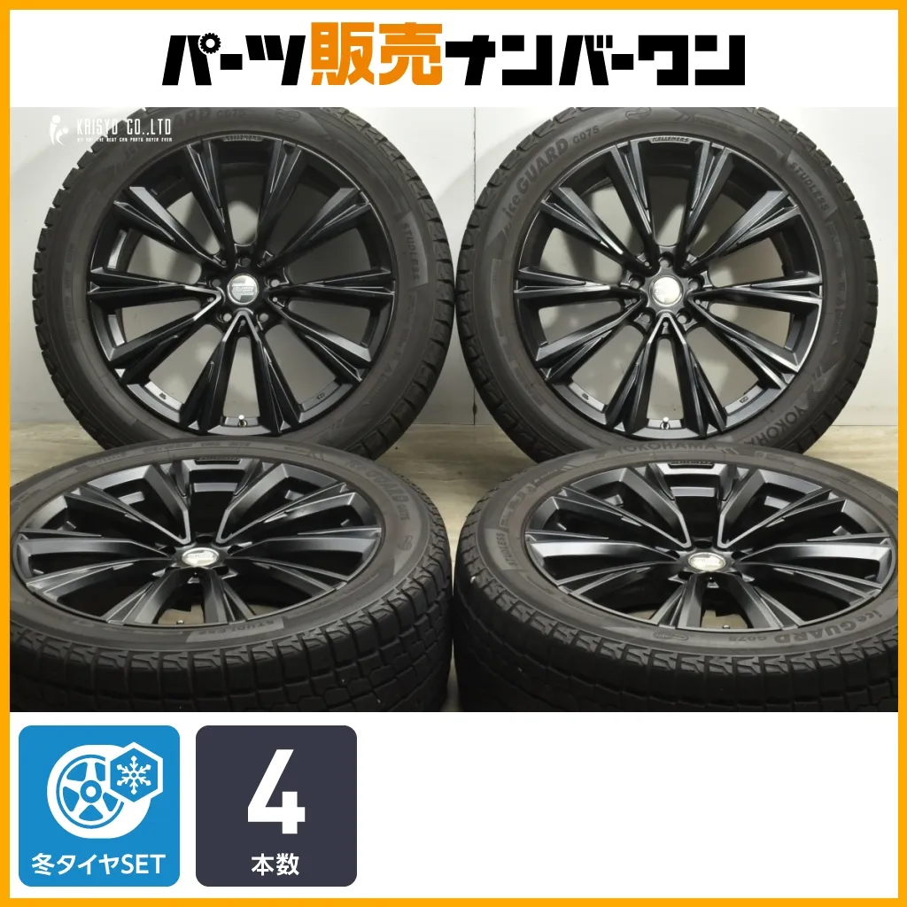 中古スタッドレス＆アルミ　285/40R20　BMW　X5　X6　4本セット バリ溝 DM-V3付】BMW E70 X5 純正 18in 8.5J +46 PCD120