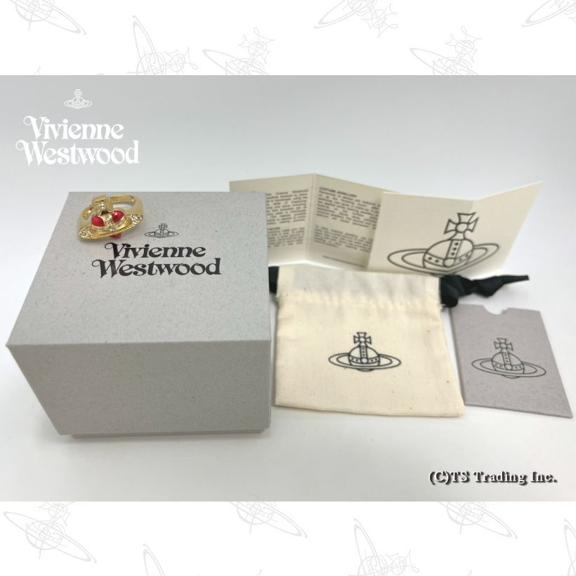 VivienneWestwood ナノハート ディアマンテ オーブリング VivienneWestwood ナノハート ディアマンテ オーブリング