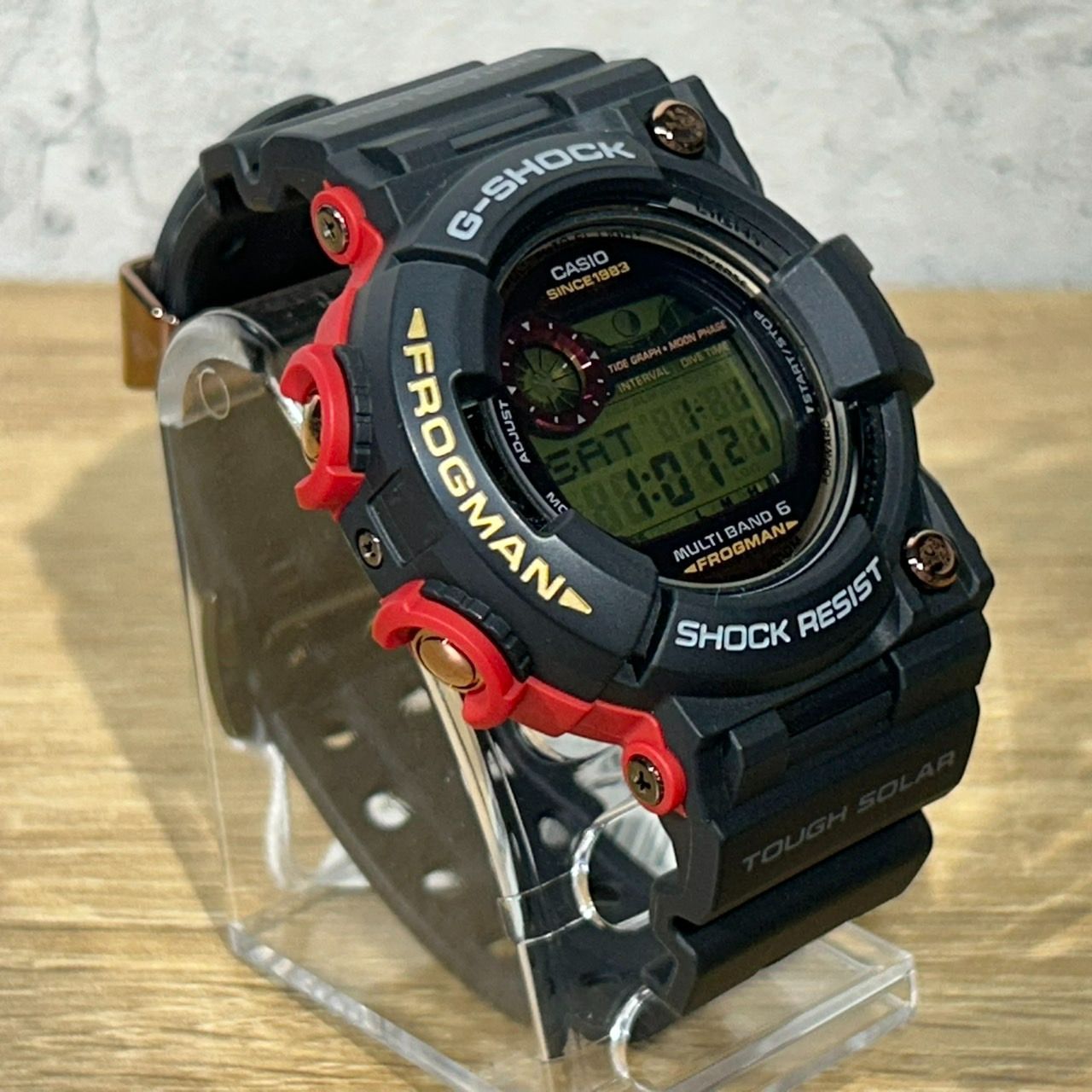 G-SHOCK フロッグマン GWF-1035F-1JR マグマ蛙　35周年 Amazon.co.jp: [カシオ] 腕時計 ジーショック フロッグマン 35th