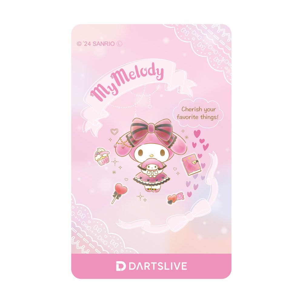 ★【廃番レア】Sanrio characters ダーツセット with DARTSLIVE CARD マイメロディ(ダーツ バレル)