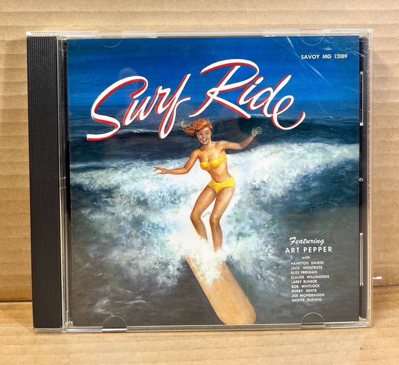 ART PEPPER アート・ペッパー - SURF RIDE / SAVOY / MG 12089 ART PEPPER アート・ペッパー - SURF RIDE / SAVOY / MG 12089