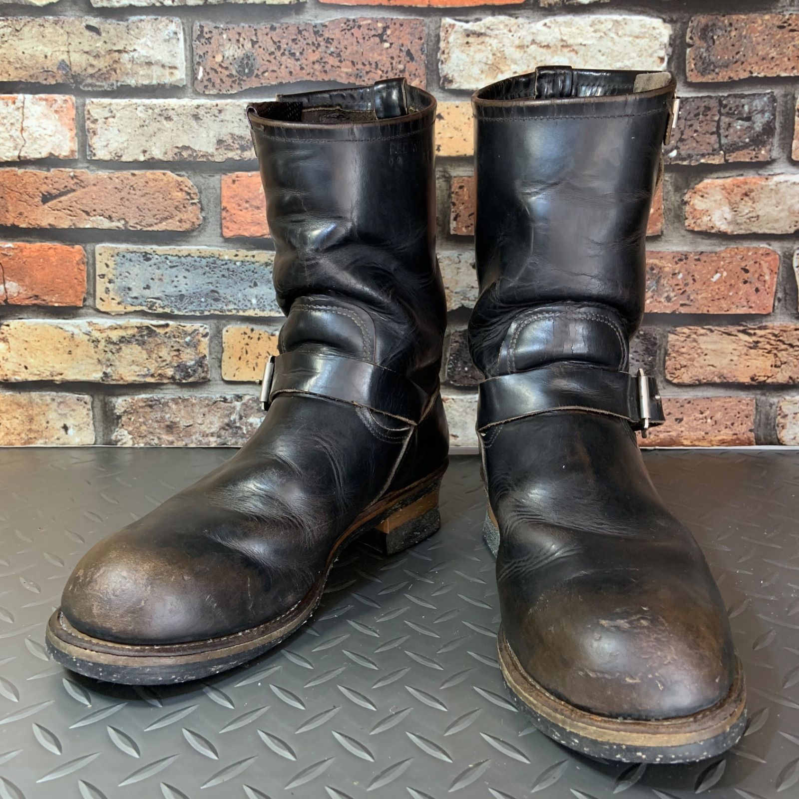 ☆REDWING 2268 PT91 1993年製 エンジニアブーツ 茶芯 US9D 27cm (25B9