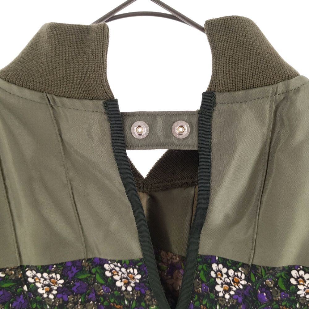 美品！Sacai プリーツジレ sacai 美品☆Sacai サカイ 22年製 22-06114 Silk Satin Mix