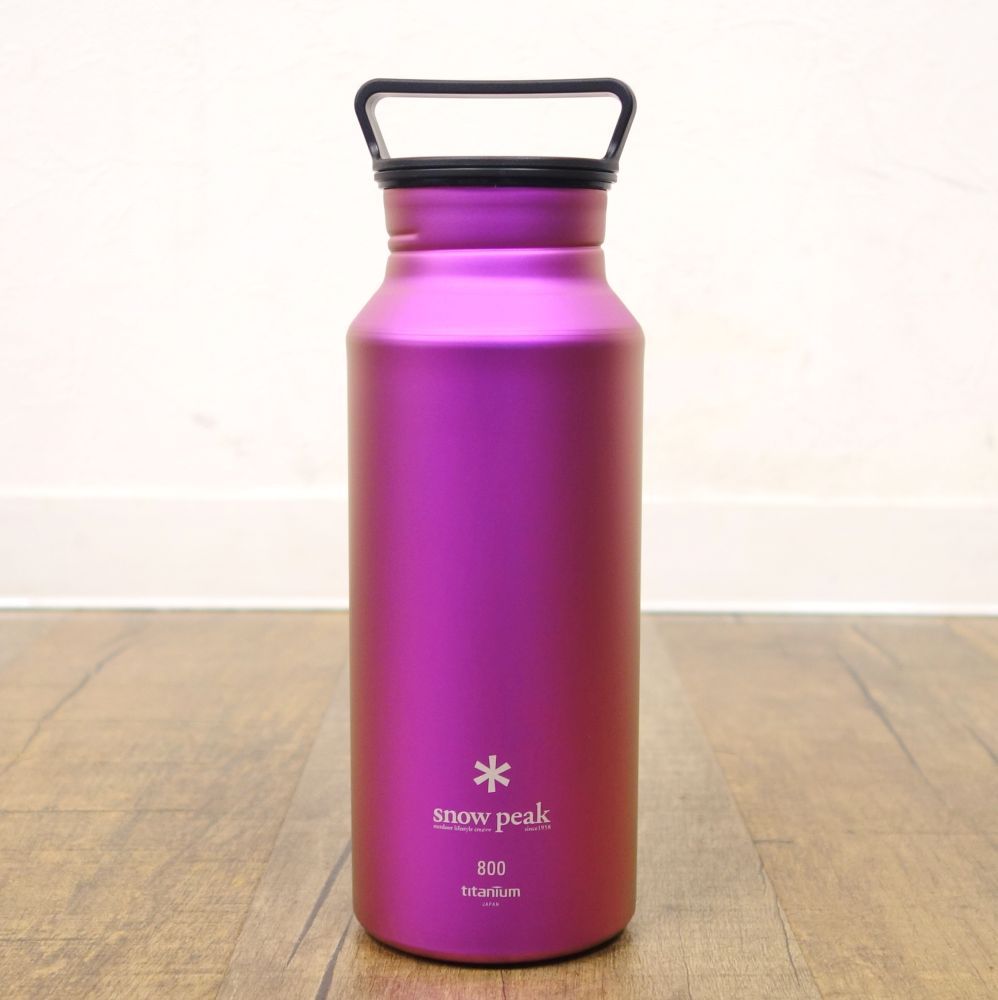 未使用 スノーピーク snowpeak オーロラボトル800 ピンク TW-80