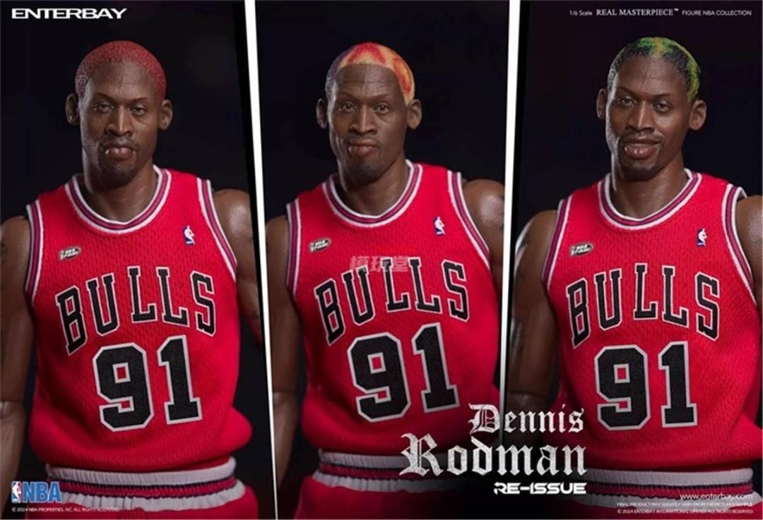 ENTERBAY 1/6 NBAシリーズ デニス・ロッドマン 復刻版 未開封