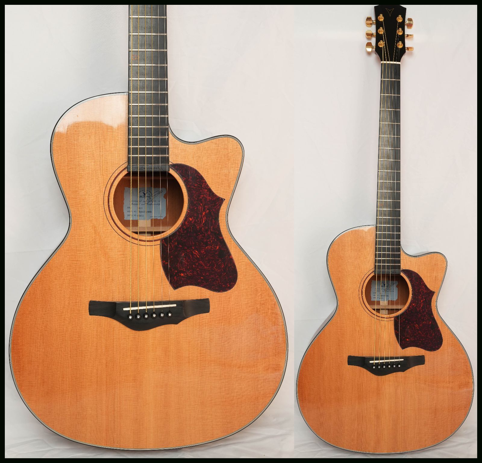 K.YAIRI TRINITY 80TH 80周年記念モデル アコースティックギター 2015年製 日本製 Shadow製Nano Mag搭載