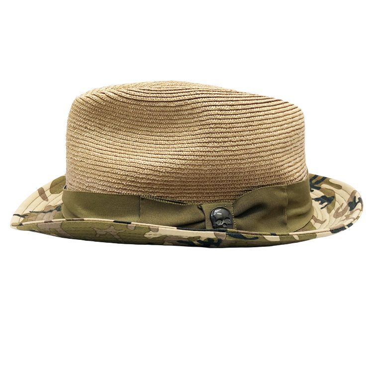 lucien pellat-finet ルシアンペラフィネ Skullstuds Camouflage Straw 
