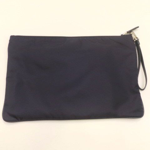 美品】PRADA プラダ A4サイズ クラッチバッグ セカンドバッグ