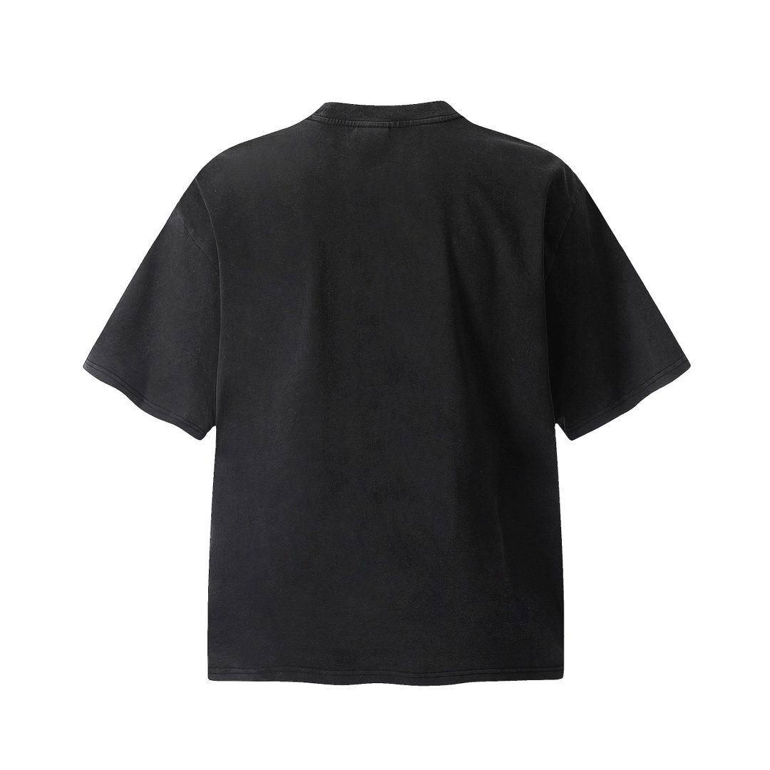ヴィンテージ加工プリントロングスリーブTシャツ（2230302