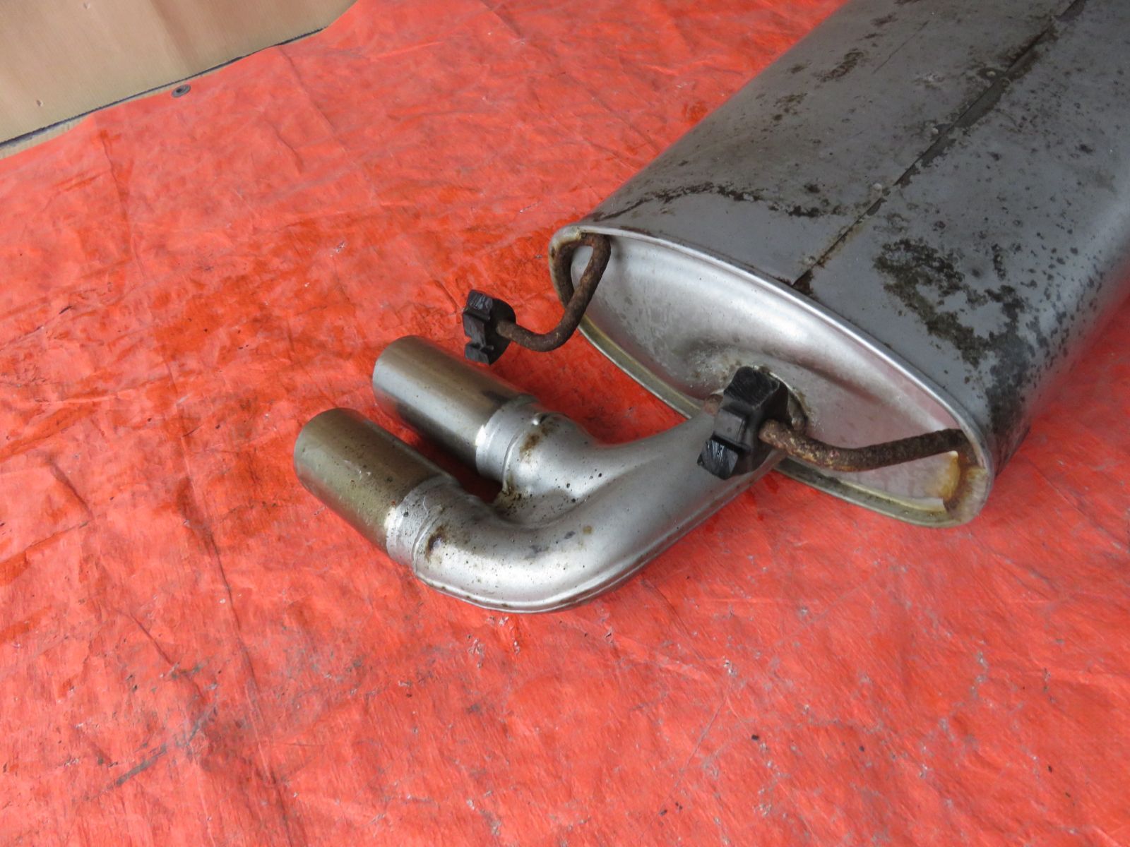 ☆美品☆STI スポーツ マフラー GVB/GVF インプレッサ WRX デュアル IMPREZA 4本出し EJ20/EJ25 オプション 新作，最新作 純正 GVB インプレッサ STi ノーマル マフラー