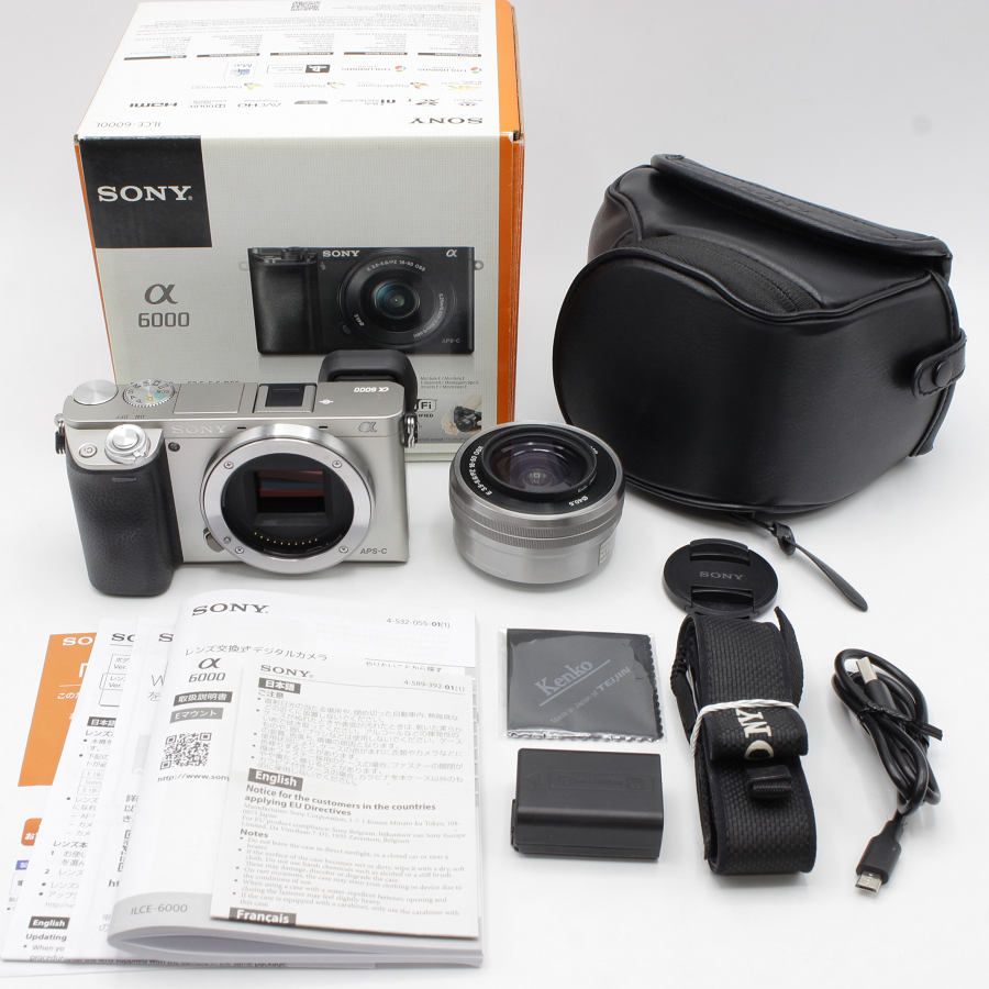 ソニー SONY α6000 ILCE-6000 パワーズームレンズキット 一眼 www